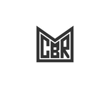 CBR logo tasarım vektör şablonu. CBR