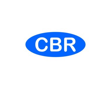 CBR logo tasarım vektör şablonu. CBR