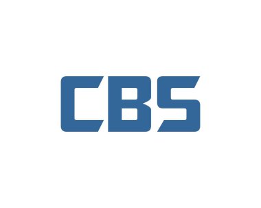CBS logo tasarım vektör şablonu. CBS