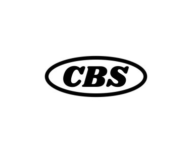 CBS logo tasarım vektör şablonu. CBS