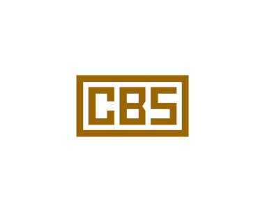 CBS logo tasarım vektör şablonu. CBS