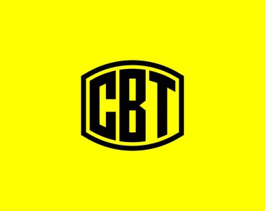 CBT logo tasarım vektör şablonu. CBT