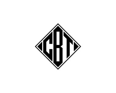 CBT logo tasarım vektör şablonu. CBT
