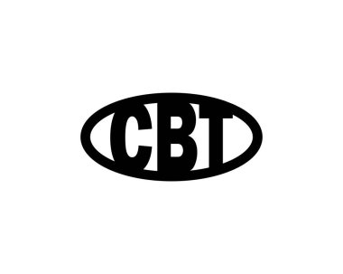 CBT logo tasarım vektör şablonu. CBT