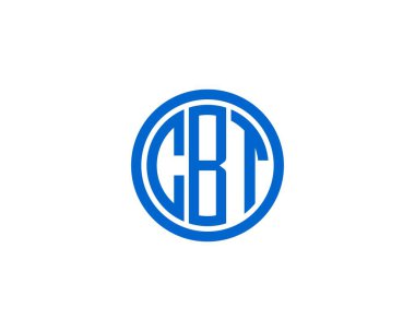 CBT logo tasarım vektör şablonu. CBT
