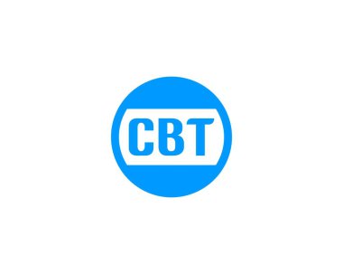 CBT logo tasarım vektör şablonu. CBT