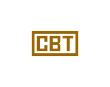 CBT logo tasarım vektör şablonu. CBT