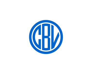 CBV logo tasarım vektör şablonu. CBV