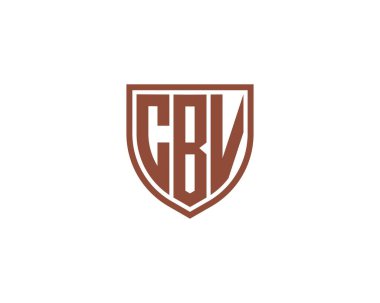 CBV logo tasarım vektör şablonu. CBV