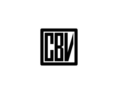 CBV logo tasarım vektör şablonu. CBV