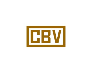 CBV logo tasarım vektör şablonu. CBV