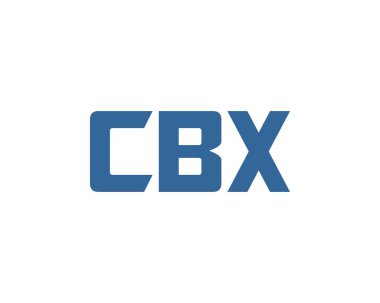 CBX logo tasarım vektör şablonu. CBX