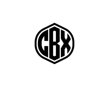 CBX logo tasarım vektör şablonu. CBX