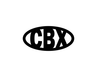 CBX logo tasarım vektör şablonu. CBX