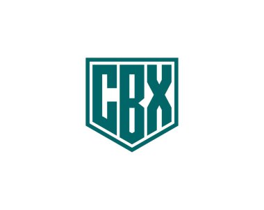 CBX logo tasarım vektör şablonu. CBX