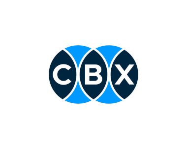 CBX logo tasarım vektör şablonu. CBX