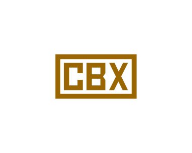 CBX logo tasarım vektör şablonu. CBX
