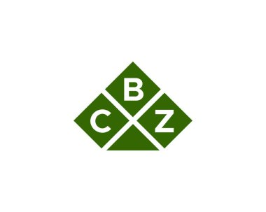 CBZ logo tasarım vektör şablonu. CBZ