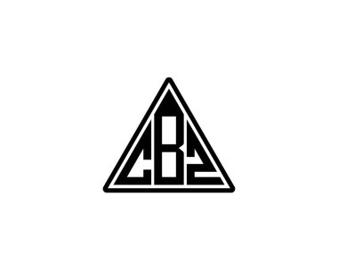 CBZ logo tasarım vektör şablonu. CBZ