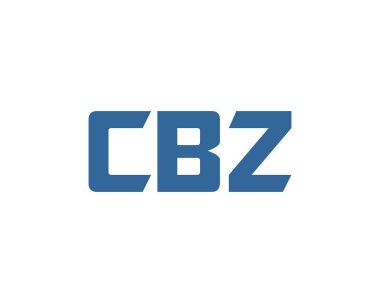 CBZ logo tasarım vektör şablonu. CBZ