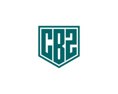 CBZ logo tasarım vektör şablonu. CBZ
