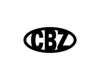 CBZ logo tasarım vektör şablonu. CBZ