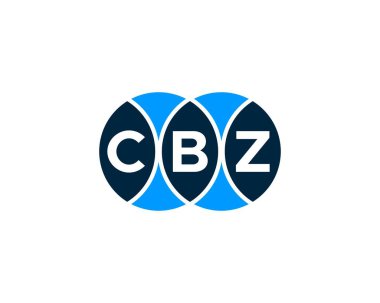 CBZ logo tasarım vektör şablonu. CBZ