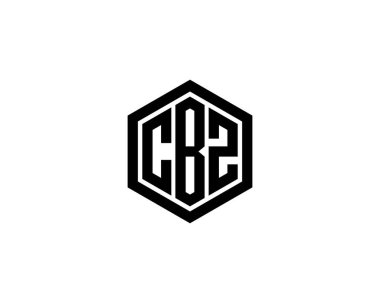 CBZ logo tasarım vektör şablonu. CBZ
