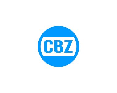CBZ logo tasarım vektör şablonu. CBZ