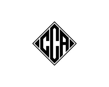 CCA logo tasarım vektör şablonu. CCA