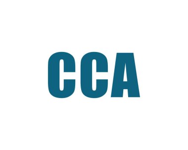CCA logo tasarım vektör şablonu. CCA