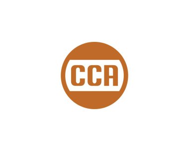 CCA logo tasarım vektör şablonu. CCA