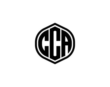 CCA logo tasarım vektör şablonu. CCA