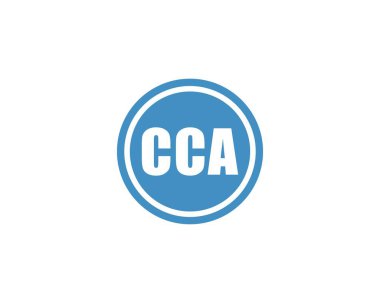 CCA logo tasarım vektör şablonu. CCA