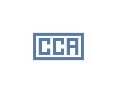 CCA logo tasarım vektör şablonu. CCA