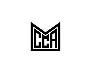CCA logo tasarım vektör şablonu. CCA
