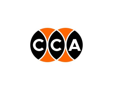 CCA logo tasarım vektör şablonu. CCA