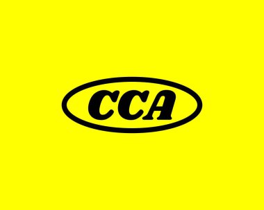 CCA logo tasarım vektör şablonu. CCA