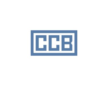 CCB Logo tasarım vektör şablonu. CCB