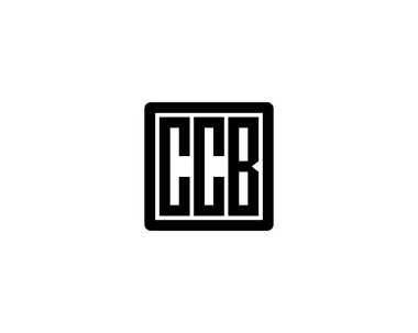 CCB Logo tasarım vektör şablonu. CCB