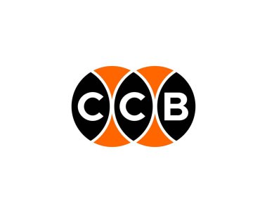 CCB Logo tasarım vektör şablonu. CCB