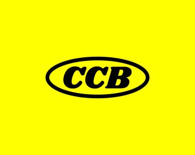 CCB Logo tasarım vektör şablonu. CCB