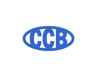CCB Logo tasarım vektör şablonu. CCB