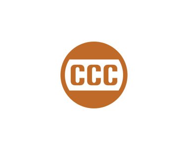 CCC Logo tasarım vektör şablonu. CCC