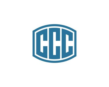 CCC Logo tasarım vektör şablonu. CCC