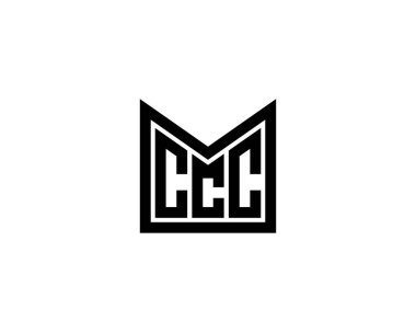 CCC Logo tasarım vektör şablonu. CCC