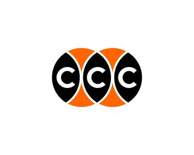 CCC Logo tasarım vektör şablonu. CCC