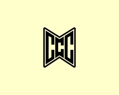 CCC Logo tasarım vektör şablonu. CCC