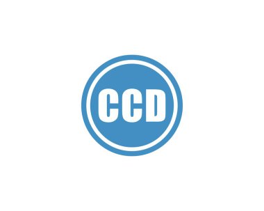 CCD logo tasarım vektör şablonu. CCD