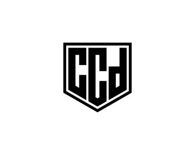 CCD logo tasarım vektör şablonu. CCD